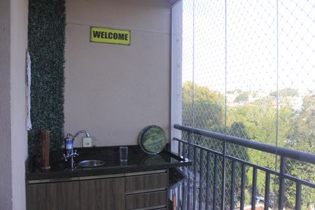 Apartamento à venda com 67m², 2 quartos e 1 vagaVaranda