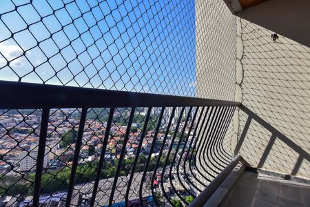 Varanda de apartamento para alugar com 3 quartos, 72m² em Chácara Agrindus, Taboão da Serra