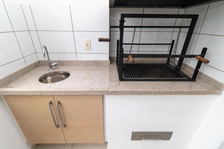 Varanda Gourmet de apartamento à venda com 3 quartos, 124m² em Pompeia, São Paulo