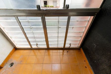 Varanda do Quarto de apartamento à venda com 1 quarto, 50m² em Vila Buarque, São Paulo