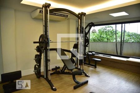 Apartamento para alugar com 108m², 3 quartos e 2 vagas Apartamento para alugar com 108m², 3 quartos e 2 vagasÁrea comum - Academia
