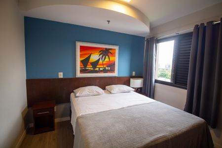 Quarto de apartamento à venda com 1 quarto, 33m² em Brooklin, São Paulo