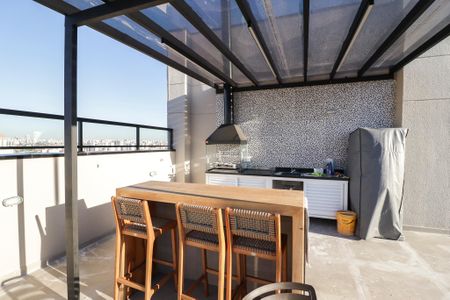 Apartamento à venda com 42m², 2 quartos e 1 vagaChurrasqueira