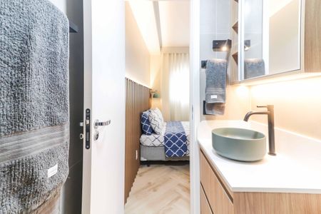 Apartamento à venda com 31m², 1 quarto e sem vaga Apartamento à venda com 31m², 1 quarto e sem vagaBanheiro Suite