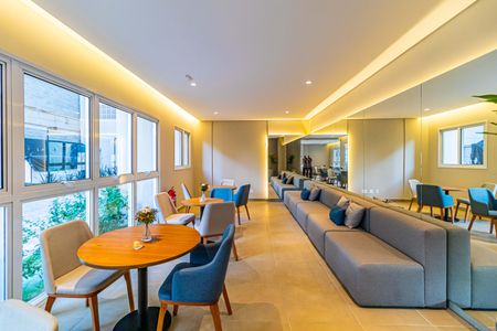 Apartamento à venda com 31m², 1 quarto e sem vaga Apartamento à venda com 31m², 1 quarto e sem vagaÁrea comum - Salão de festas