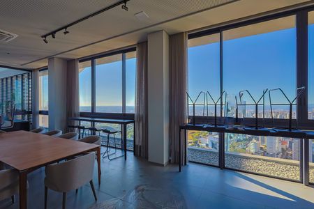 Apartamento à venda com 44m², 1 quarto e 1 vagaÁrea gourmet