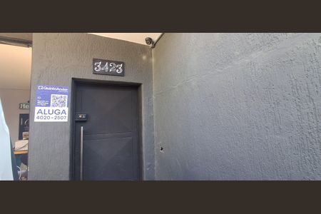 Studio para alugar com 15m², 1 quarto e sem vagaFachadPlaca