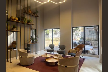 Studio à venda com 27m², 1 quarto e sem vaga Studio à venda com 27m², 1 quarto e sem vagaHall de entrada