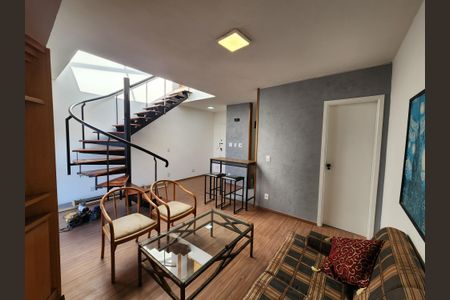 Apartamento para alugar com 75m², 1 quarto e 2 vagas Apartamento para alugar com 75m², 1 quarto e 2 vagasSala