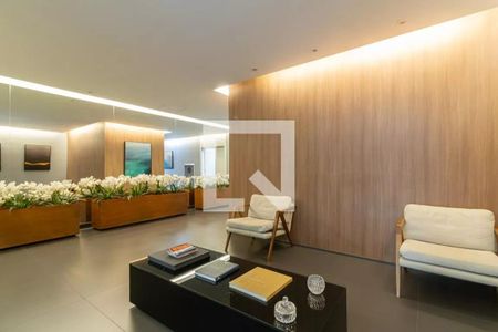 Apartamento para alugar com 75m², 1 quarto e 2 vagas Apartamento para alugar com 75m², 1 quarto e 2 vagasHall social