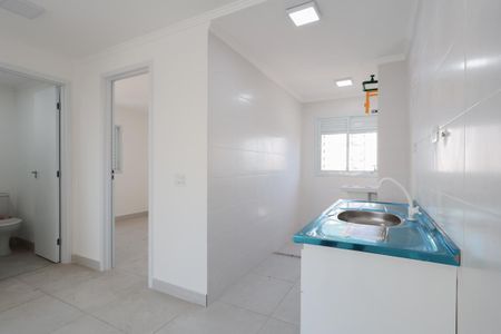 Apartamento à venda com 45m², 2 quartos e 1 vagaCozinha e área de serviço