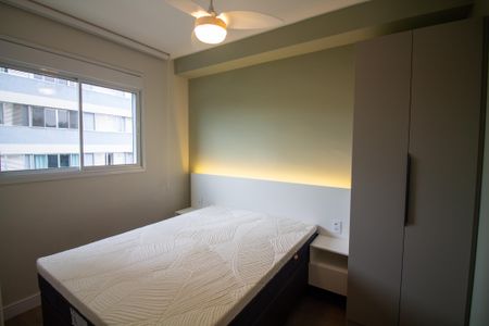 Quarto 2 - Suíte de apartamento para alugar com 2 quartos, 34m² em Santo Amaro, São Paulo