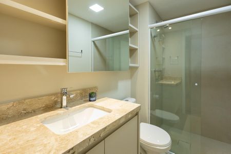 Apartamento à venda com 136m², 3 quartos e 2 vagasBanheiro da Suíte 1