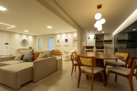 Apartamento à venda com 136m², 3 quartos e 2 vagasVaranda gourmet