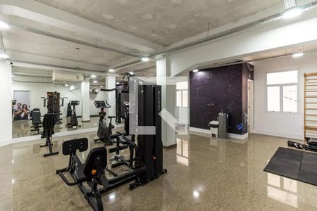 Apartamento para alugar com 36m², 1 quarto e sem vagaAcademia