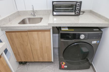 Apartamento à venda com 34m², 2 quartos e sem vaga Apartamento à venda com 34m², 2 quartos e sem vagaCozinha/Área de Serviço