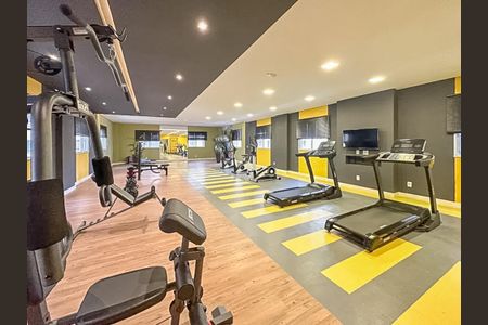 Apartamento à venda com 34m², 2 quartos e sem vaga Apartamento à venda com 34m², 2 quartos e sem vagaÁrea comum - Academia