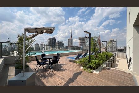 Apartamento à venda com 24m², 1 quarto e 1 vaga Apartamento à venda com 24m², 1 quarto e 1 vagaPiscina