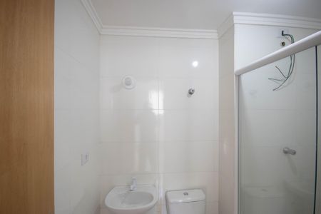 Apartamento para alugar com 42m², 1 quarto e sem vaga Apartamento para alugar com 42m², 1 quarto e sem vagaBanheiro da Suíte