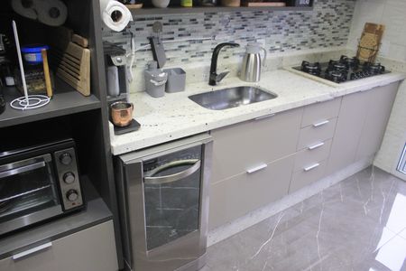 Casa de condomínio à venda com 166m², 3 quartos e 3 vagasCozinha