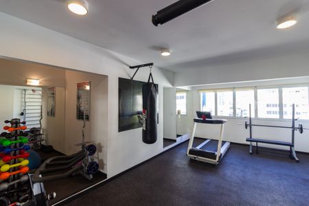 Apartamento à venda com 148m², 2 quartos e 3 vagasÁrea comum - Academia