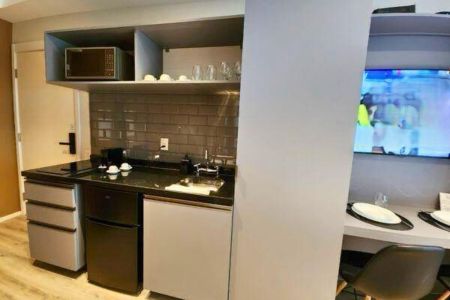 Apartamento à venda com 28m², 1 quarto e sem vaga Apartamento à venda com 28m², 1 quarto e sem vagaCozinha