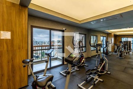 Apartamento à venda com 28m², 1 quarto e sem vaga Apartamento à venda com 28m², 1 quarto e sem vagaAcademia