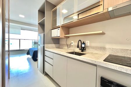Studio à venda com 26m², 1 quarto e sem vaga Studio à venda com 26m², 1 quarto e sem vagaCozinha
