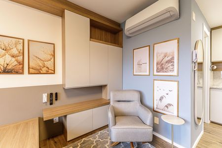 Studio para alugar com 25m², 1 quarto e 1 vagaStudio