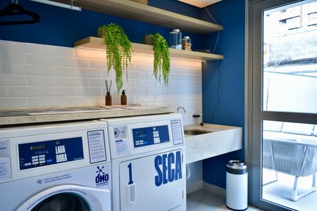 Studio à venda com 27m², 1 quarto e sem vaga Studio à venda com 27m², 1 quarto e sem vagaLavanderia