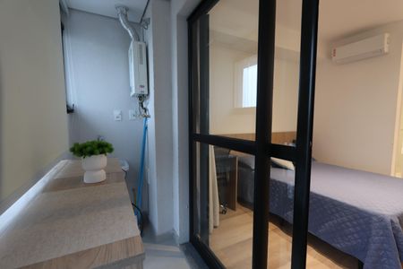 Studio à venda com 23m², 1 quarto e 1 vagaVaranda