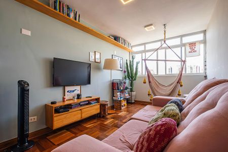 Sala de apartamento para alugar com 2 quartos, 72m² em Pinheiros, São Paulo