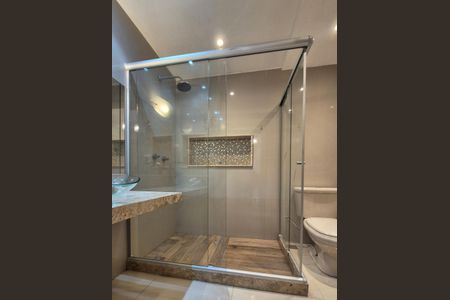 Casa de condomínio à venda com 180m², 3 quartos e 4 vagas Casa de condomínio à venda com 180m², 3 quartos e 4 vagasBanheiro da Suíte 1