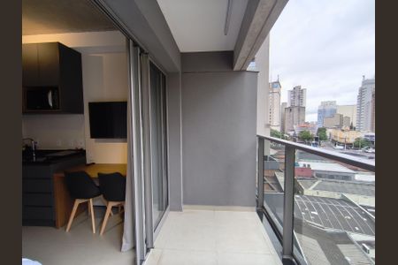 Varanda de kitnet/studio à venda com 1 quarto, 23m² em Paraíso, São Paulo
