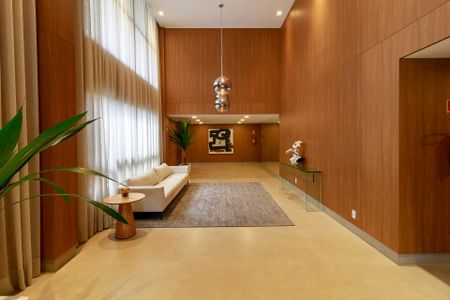 Apartamento para alugar com 54m², 1 quarto e 1 vaga Apartamento para alugar com 54m², 1 quarto e 1 vagaÁrea comum - Hall Social