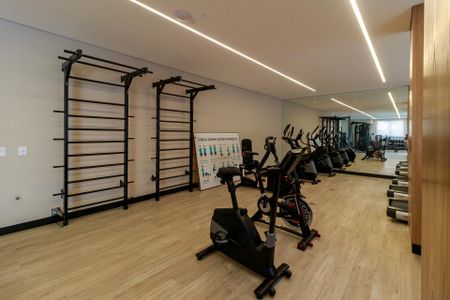 Apartamento para alugar com 54m², 1 quarto e 1 vaga Apartamento para alugar com 54m², 1 quarto e 1 vagaÁrea comum - Academia