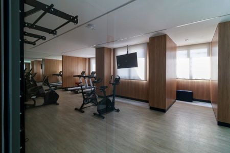 Apartamento para alugar com 53m², 1 quarto e 1 vaga Apartamento para alugar com 53m², 1 quarto e 1 vagaÁrea comum - Academia