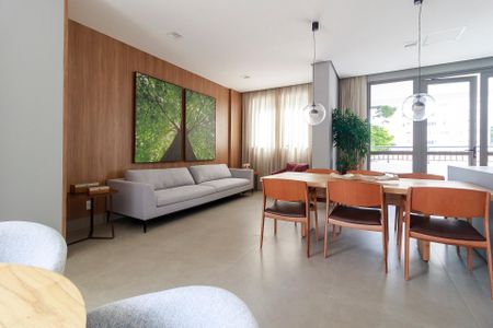 Apartamento para alugar com 53m², 1 quarto e 1 vaga Apartamento para alugar com 53m², 1 quarto e 1 vagaÁrea comum - Salão de festas