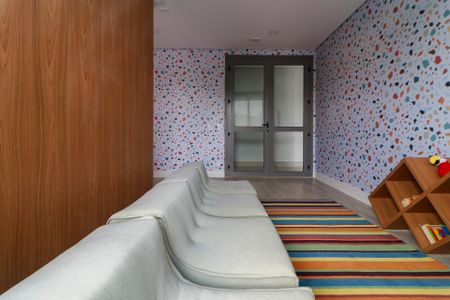 Apartamento para alugar com 53m², 1 quarto e 1 vaga Apartamento para alugar com 53m², 1 quarto e 1 vagaÁrea comum - Brinquedoteca