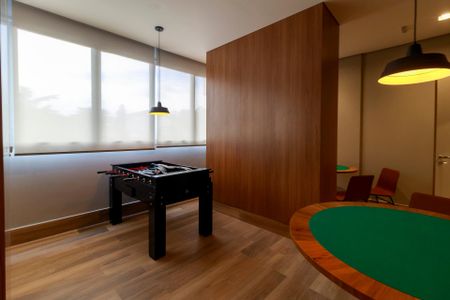 Apartamento para alugar com 53m², 1 quarto e 1 vaga Apartamento para alugar com 53m², 1 quarto e 1 vagaÁrea comum - Salão de Jogos