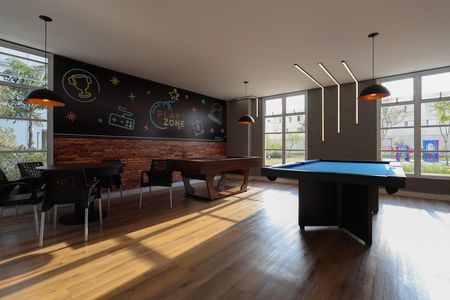 Apartamento à venda com 93m², 3 quartos e 2 vagas Apartamento à venda com 93m², 3 quartos e 2 vagasÁrea comum - Salão de jogos