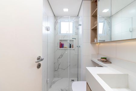Apartamento à venda com 83m², 3 quartos e 2 vagas Apartamento à venda com 83m², 3 quartos e 2 vagasBanheiro da Suíte 1