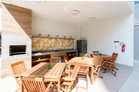 Apartamento à venda com 34m², 2 quartos e sem vagaChurrasqueira