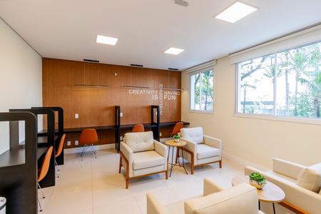 Apartamento à venda com 34m², 2 quartos e sem vagaCoworking