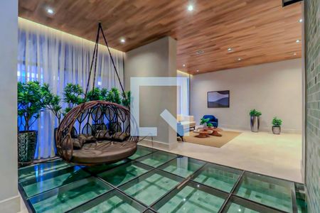 Studio à venda com 32m², 1 quarto e 1 vagaHall