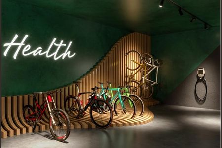 Apartamento à venda com 149m², 4 quartos e 3 vagas Apartamento à venda com 149m², 4 quartos e 3 vagasArea comum/ bicicletario