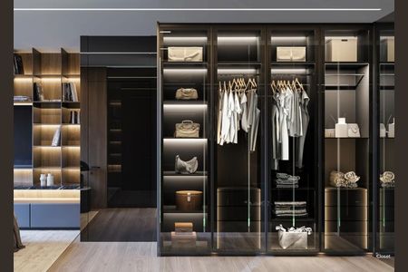 Apartamento à venda com 149m², 4 quartos e 3 vagas Apartamento à venda com 149m², 4 quartos e 3 vagasCloset