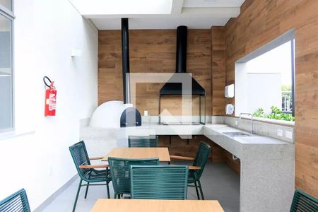 Studio para alugar com 27m², 1 quarto e sem vaga Studio para alugar com 27m², 1 quarto e sem vagaÁrea comum - Churrasqueira
