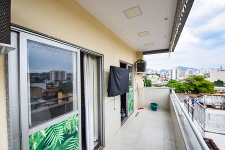 Apartamento à venda com 70m², 2 quartos e 1 vagaVaranda do Quarto 1 e 2