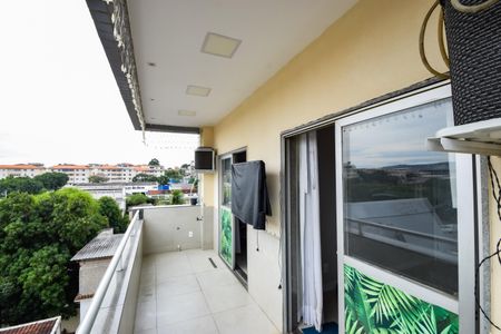Apartamento à venda com 70m², 2 quartos e 1 vagaVaranda do Quarto 1 e 2